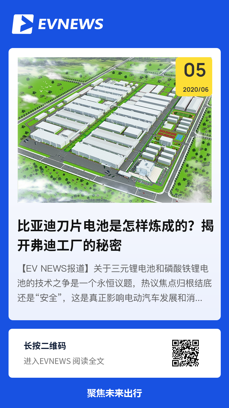 比亚迪刀片电池是怎样炼成的？揭开弗迪工厂的秘密分享封面